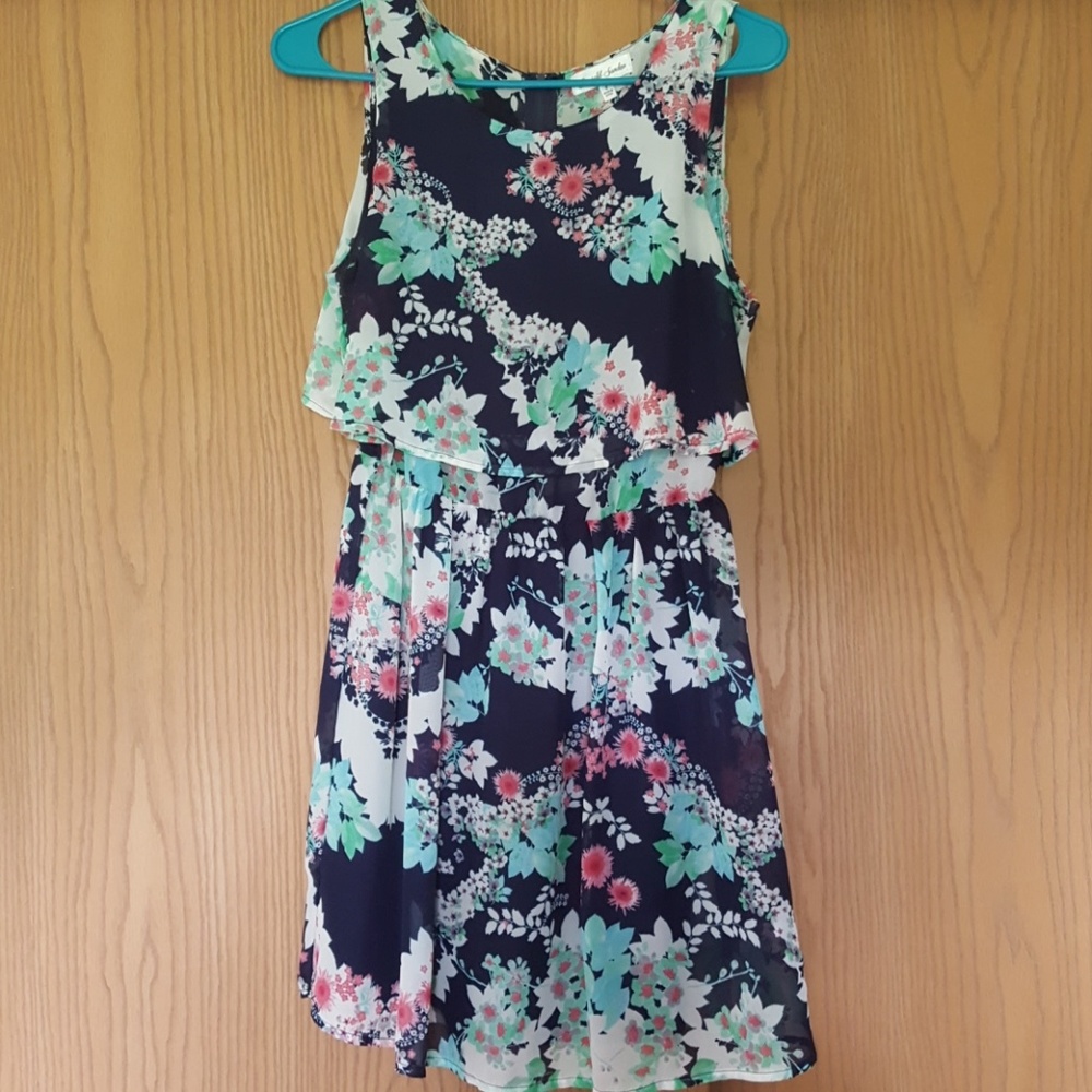 Emerald Sundae floral dress